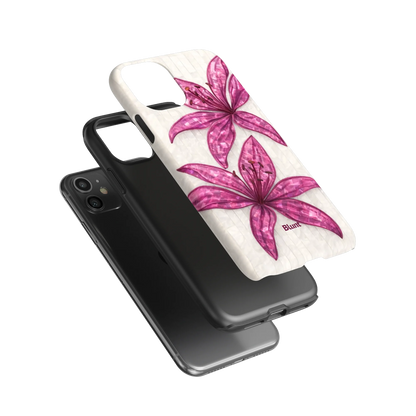 Purple-Floral-Luster-iphone-case-iPhone 11-3