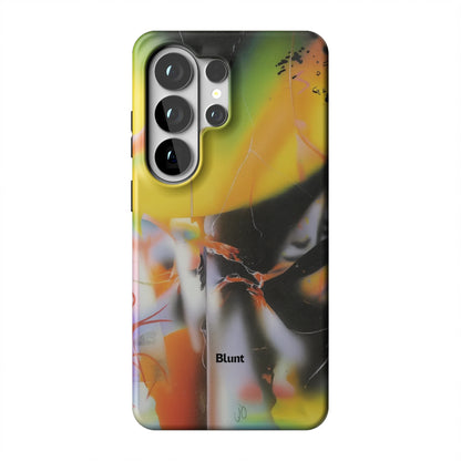Golden Blur Samsung Case