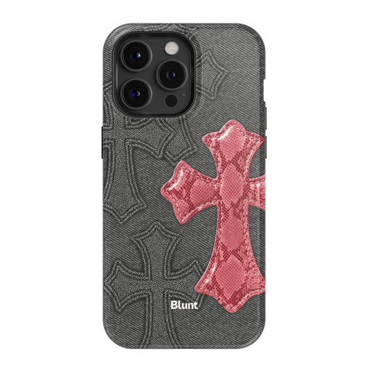 Pinkscale Cross iPhone Case