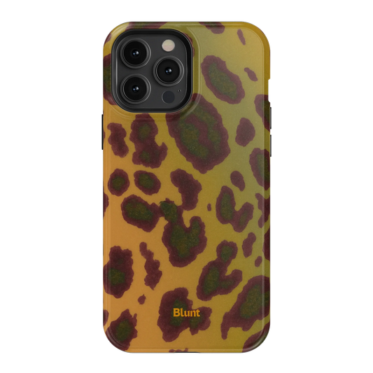 Cranberry Cheetah iPhone Case