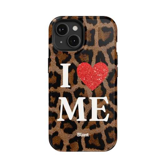 Cheetah I Love Me iPhone Case