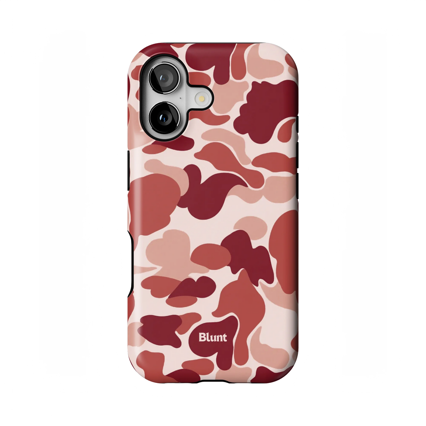 Reddish Camo iPhone Case