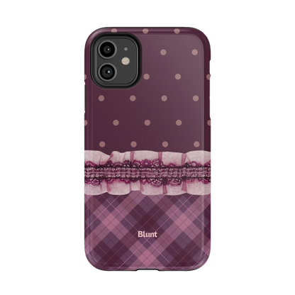 Lilac-Lattice-iphone-case-iPhone 11-1