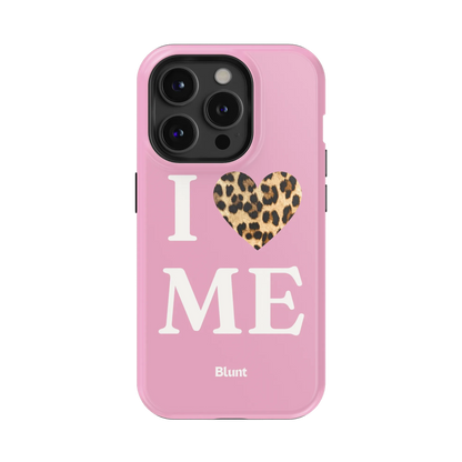 Pink I Love Me iPhone Case