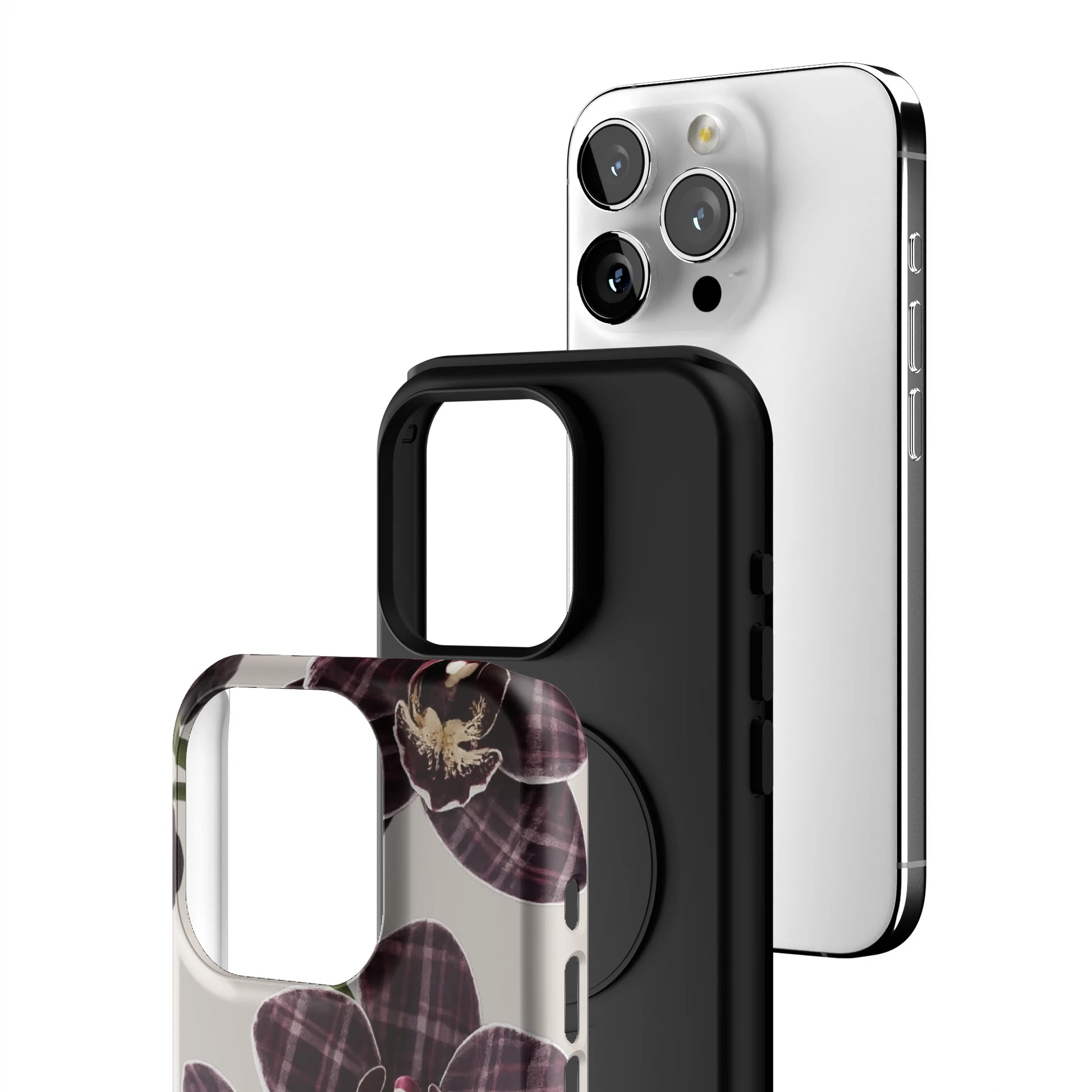 Petal-Plaid-iphone-case-iPhone 15 Pro-3