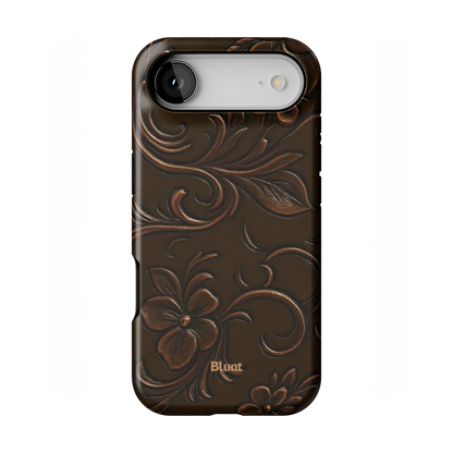 Tooled Leather iPhone Case