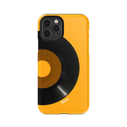 Golden Disc iPhone Case