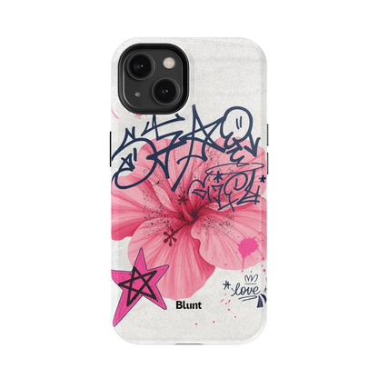 Grafitti Blossom iPhone Case