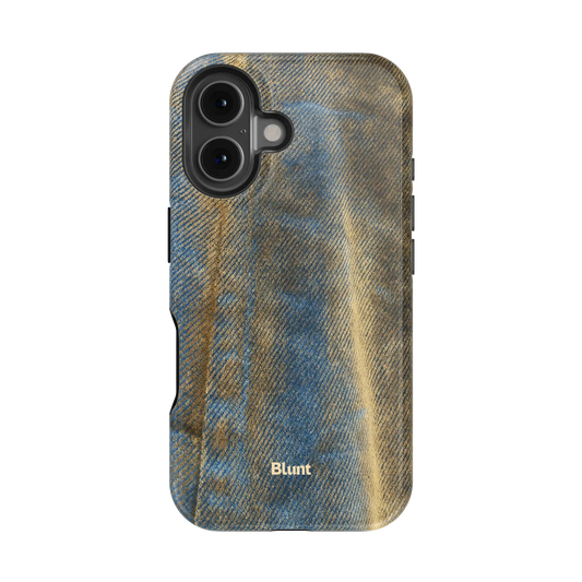 Worn Denim iPhone Case