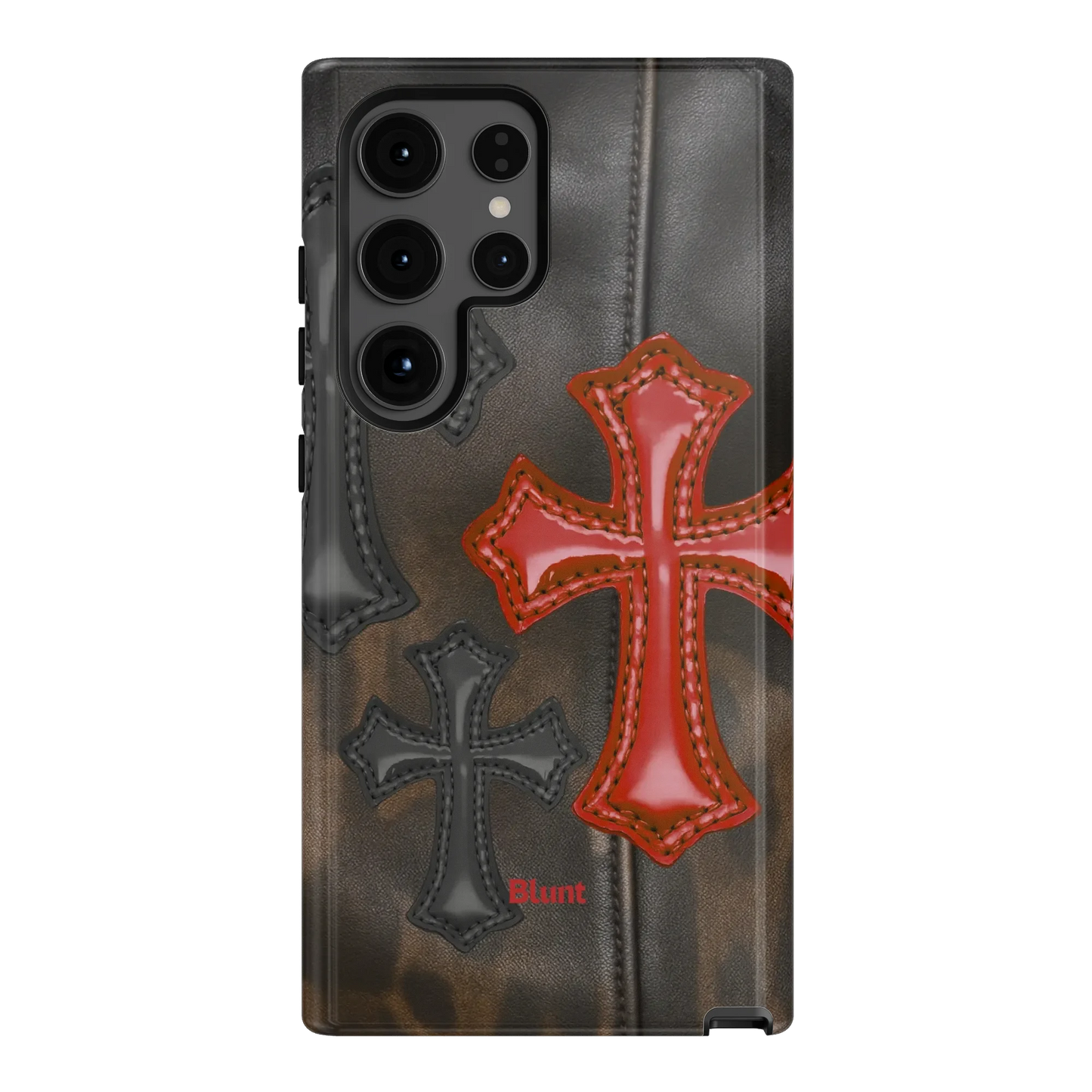 Leather Crosses Samsung Case