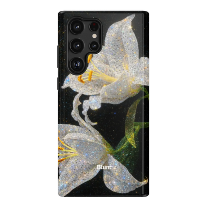 Eclipse Orchid in White Samsung Case