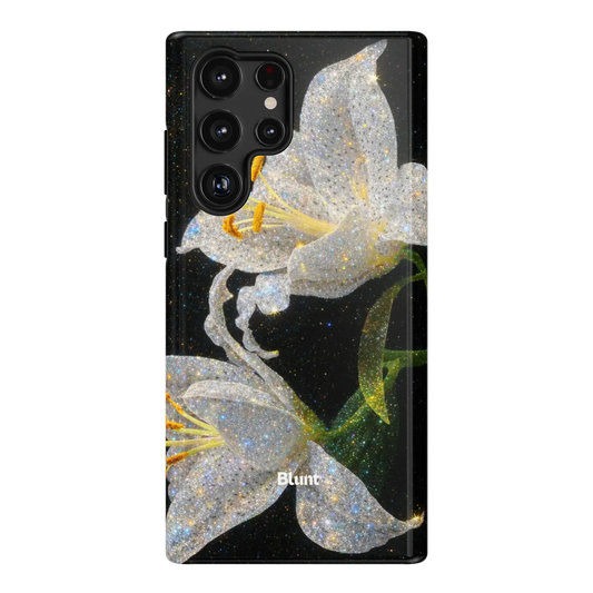 Eclipse Orchid in White Samsung Case
