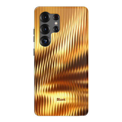 Golden Ripple Samsung Case