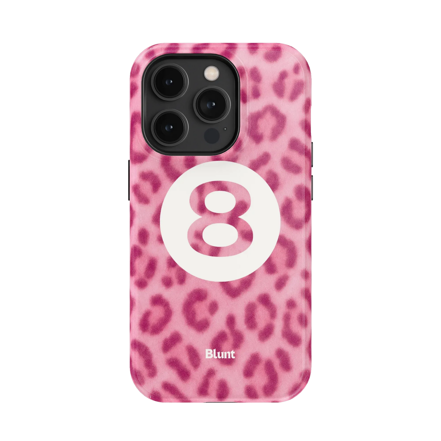 Pink Cheetah Magic 8 iPhone Case