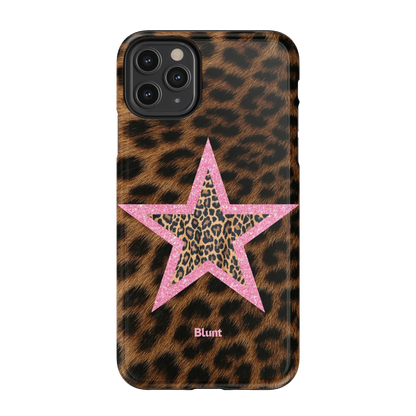 Pink Cheetah Starlette iPhone Case