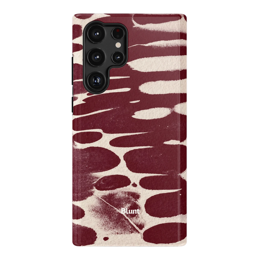 Crimson-Noir-Abstract-samsung-case-Galaxy S22 Ultra-1