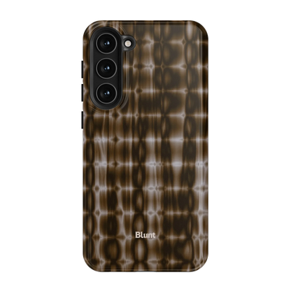 Brown Ripple Samsung Case