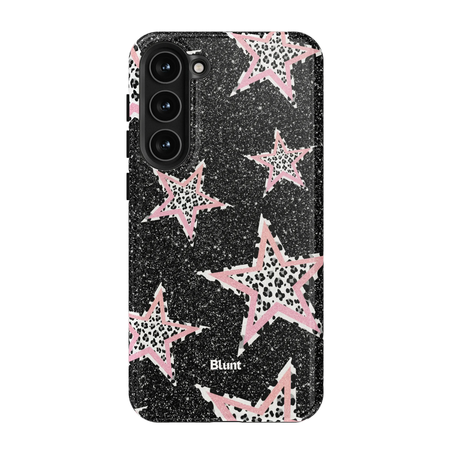Pink Zebra Stars Samsung Case