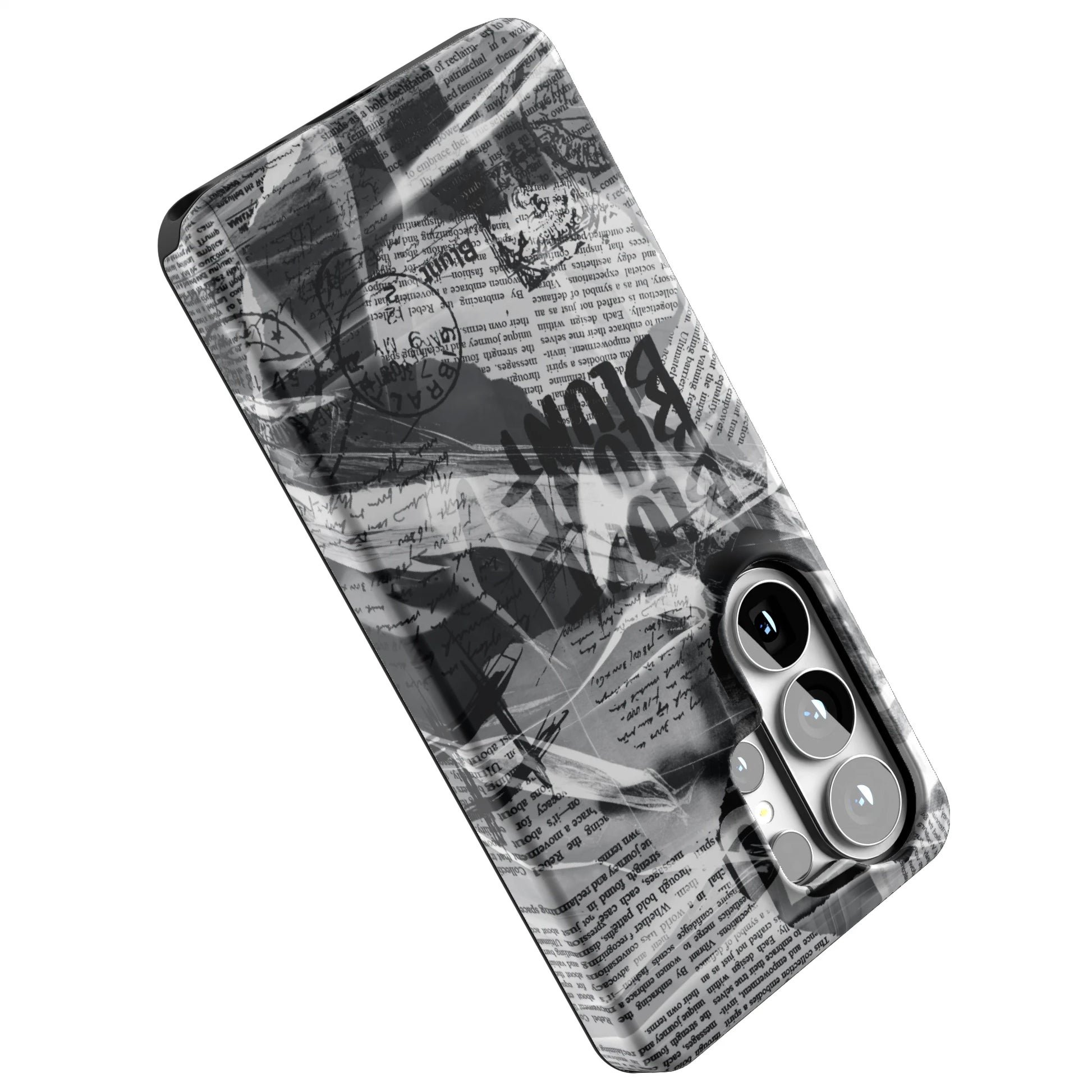 Black-Love-Letter-samsung-case-Galaxy S26 Ultra-4