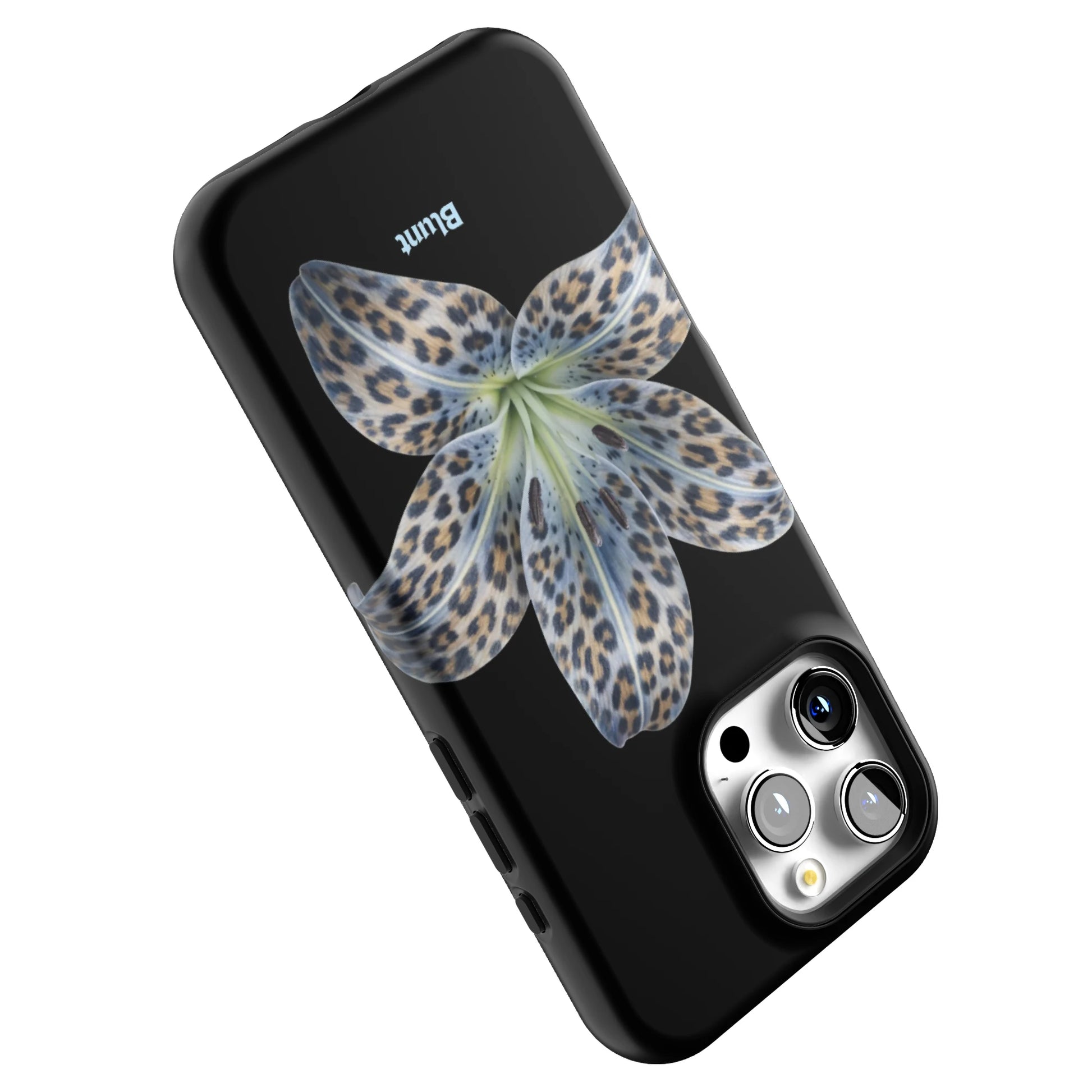 Blue-Leopard-Bloom-iphone-case-iPhone 16 Pro Max-4
