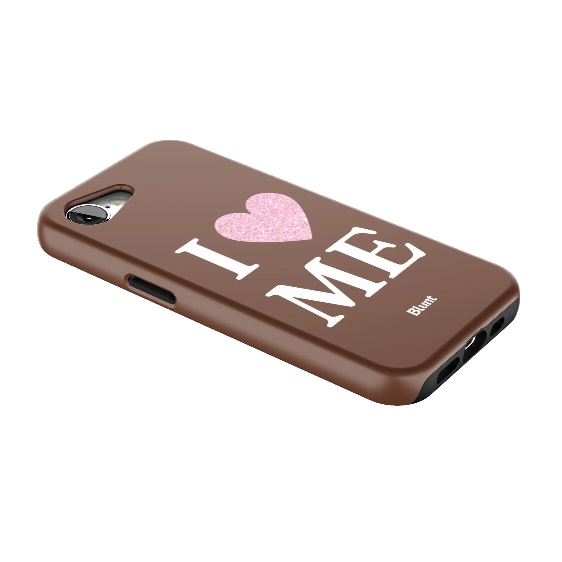 Brown-I-Love-Me-iphone-case-iPhone 17 E-2