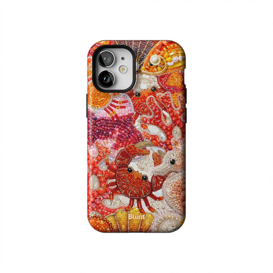 Coral-Luxe-iphone-case-iPhone 12 Mini-1