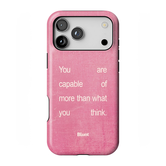 Capable Girl iPhone Case