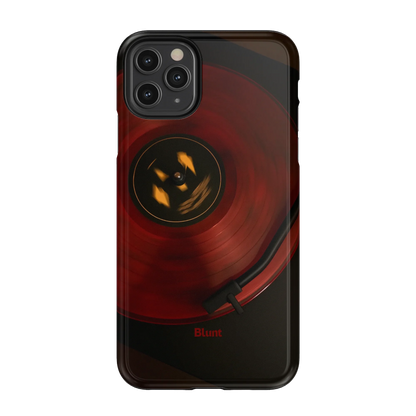Crimson Echo iPhone Case
