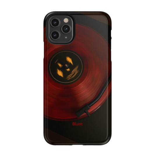 Crimson Echo iPhone Case