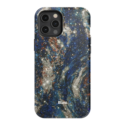 Midnight Marble iPhone Case