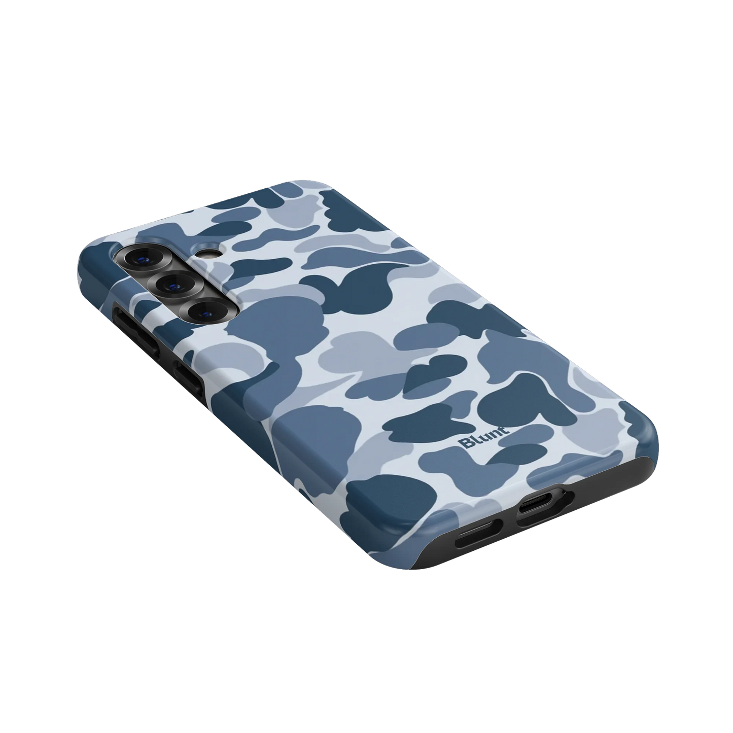 Bluish Camo Samsung Case