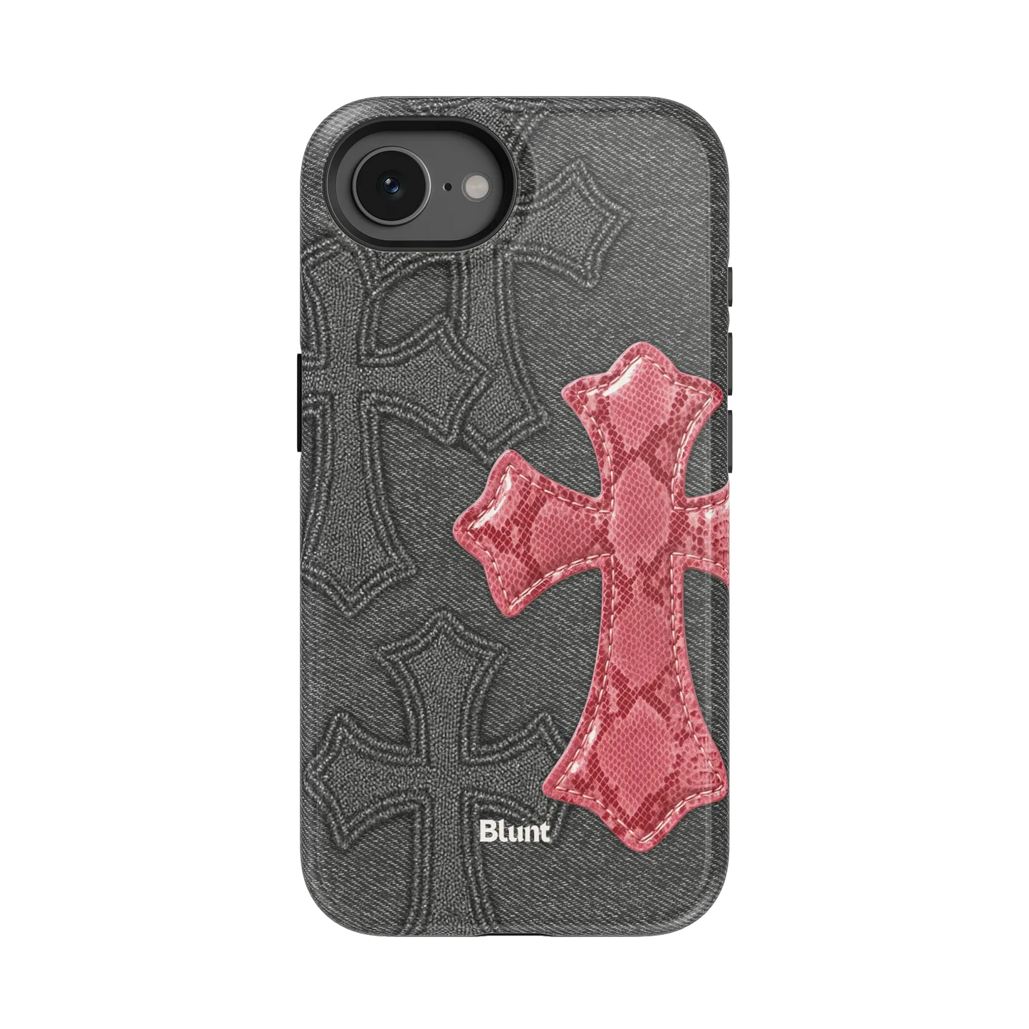 Pinkscale Cross iPhone Case