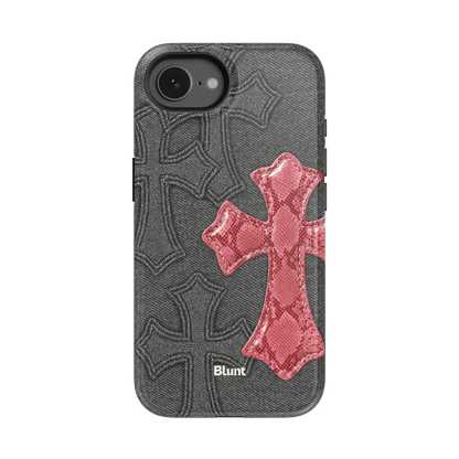 Pinkscale Cross iPhone Case