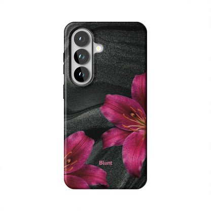 Midnight Petals Samsung Case