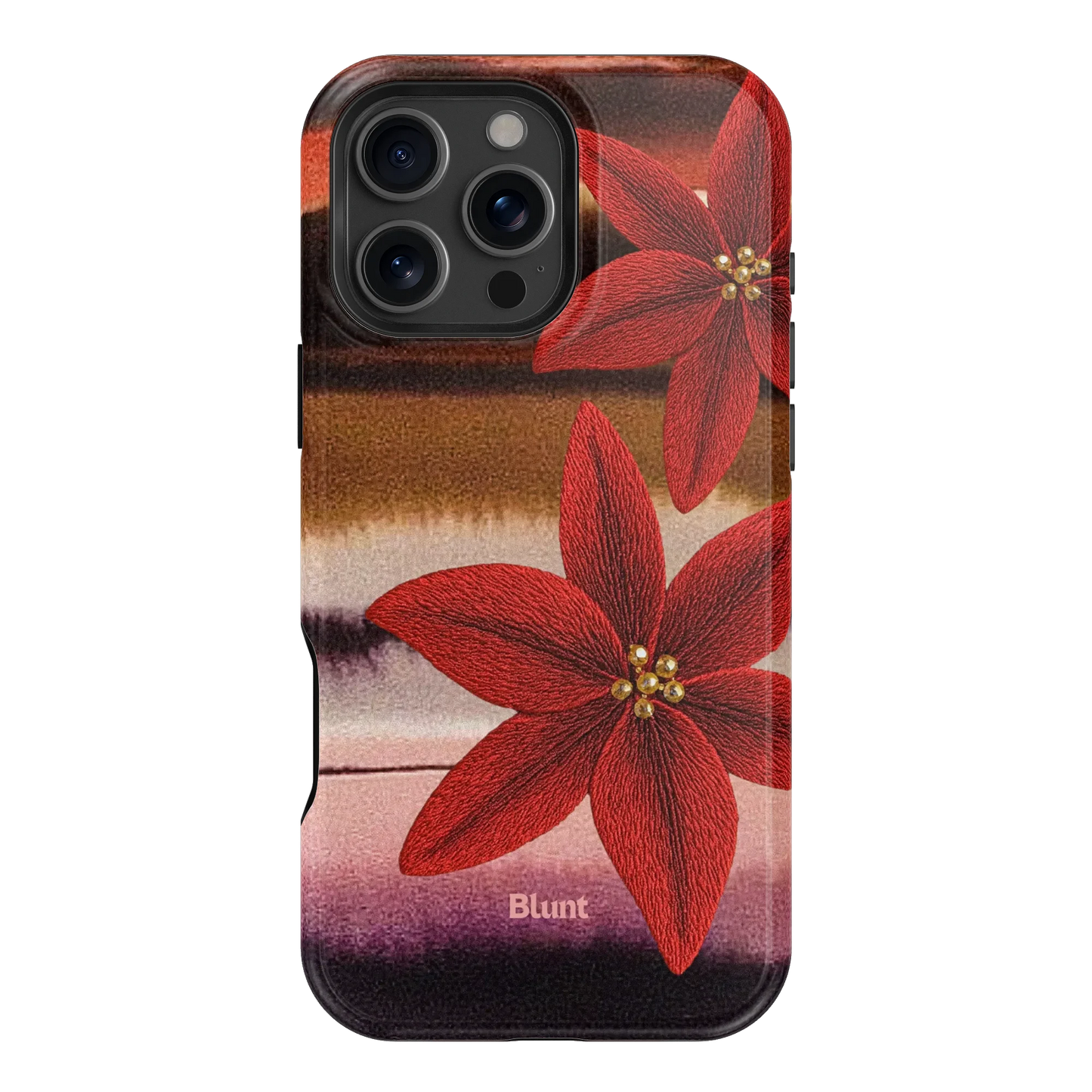 Crimson Bloom iPhone Case