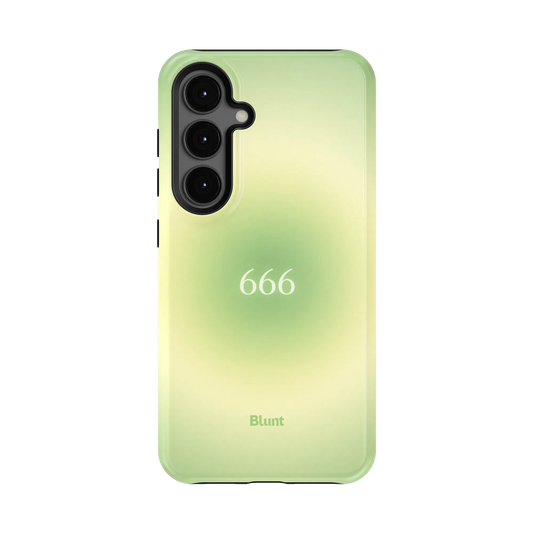 Orbit Green Samsung Case