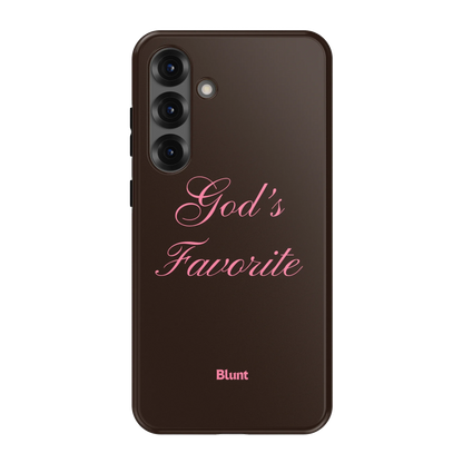 Gods Favorite Brown Samsung Case