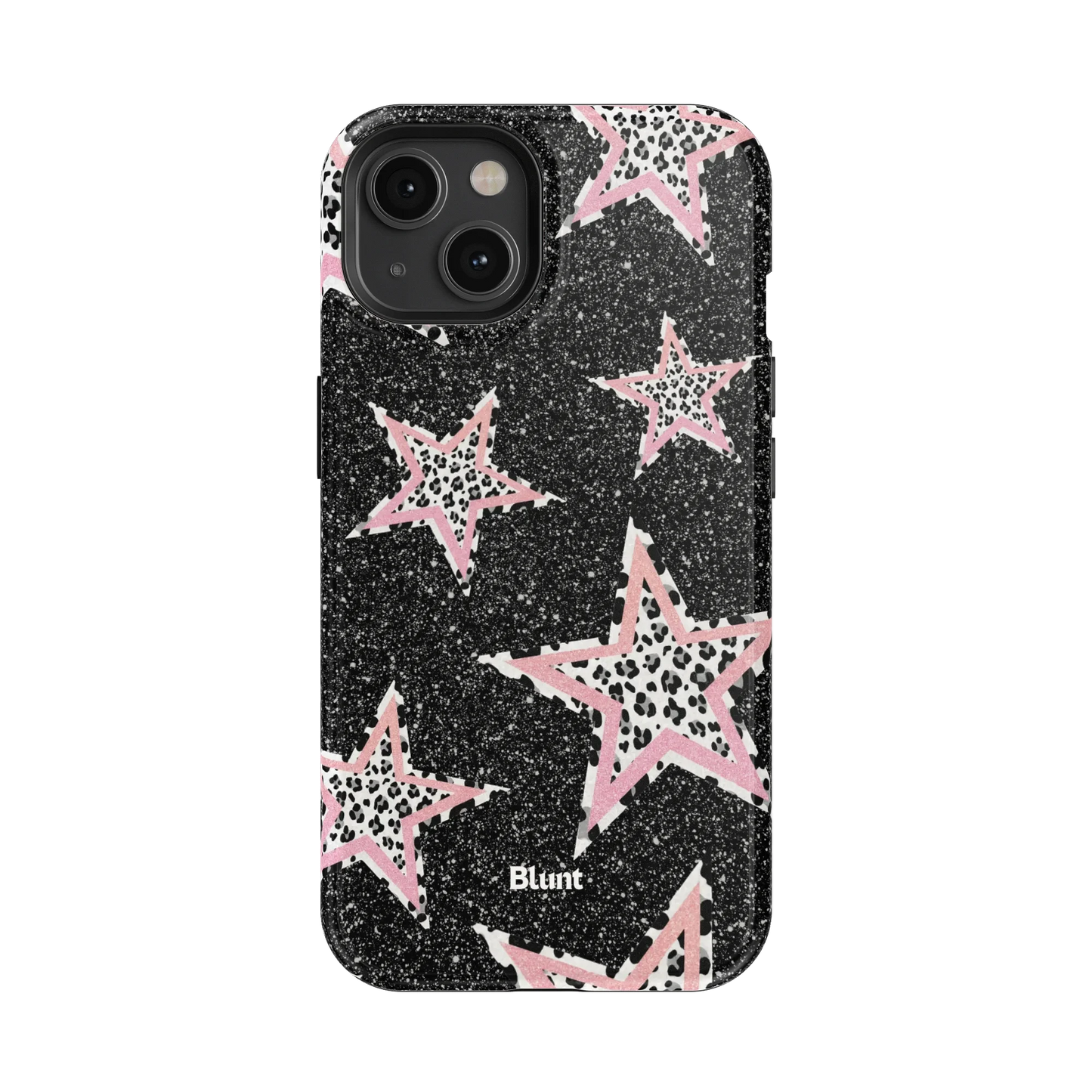 Pink Zebra Stars iPhone Case