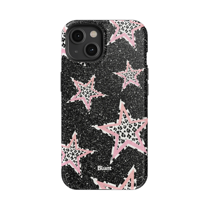 Pink Zebra Stars iPhone Case