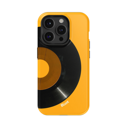 Golden Disc iPhone Case