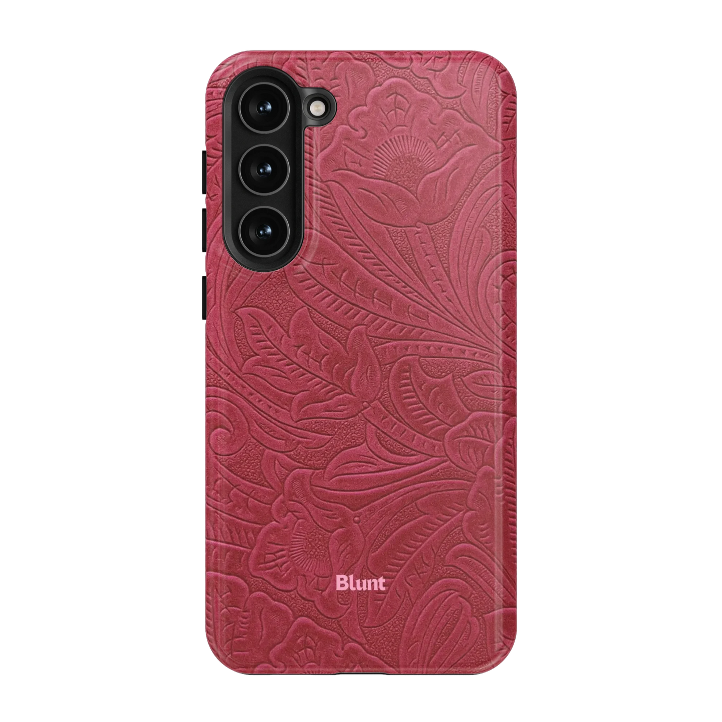 Mauve Leather Samsung Case