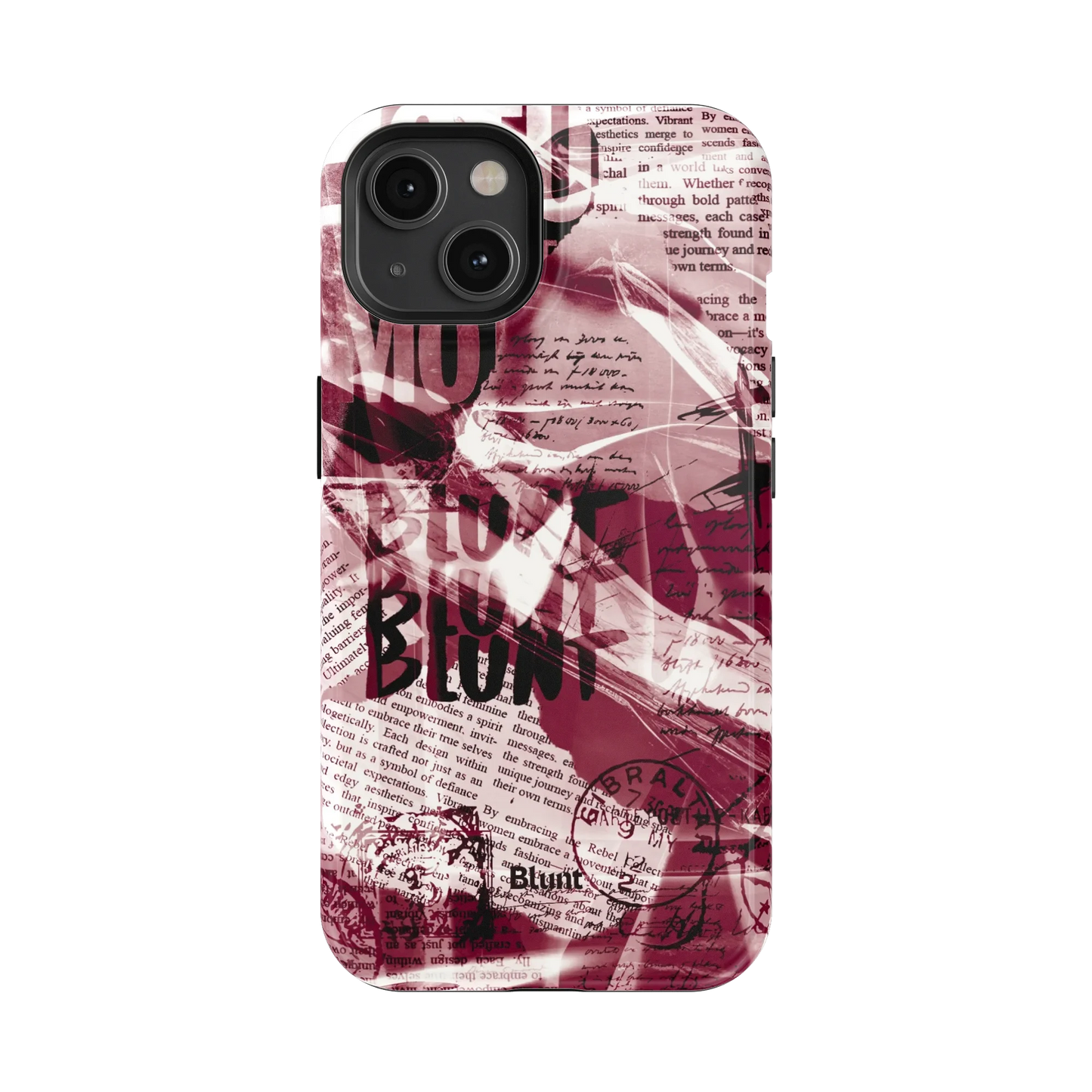 Red Love Letter iPhone Case