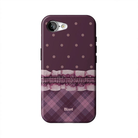 Lilac-Lattice-iphone-case-iPhone 16 E-1