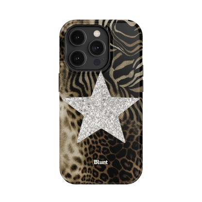 Zebra Star iPhone Case