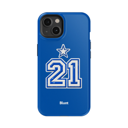 Blue All Star iPhone Case