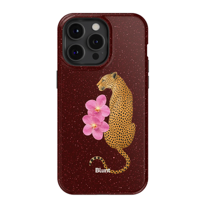 Burgundy Cleo iPhone Case