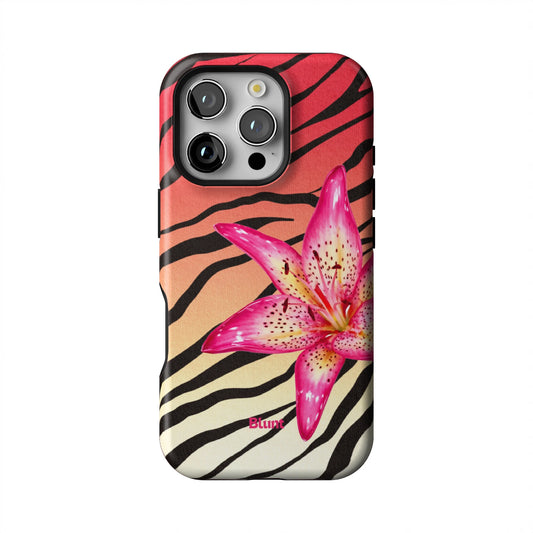 Striped-Lilly-iphone-case-iPhone 16 Pro-1