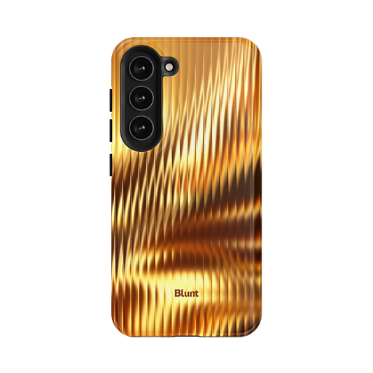 Golden Ripple Samsung Case