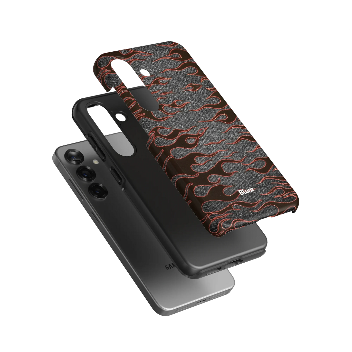 Steel Flame Samsung Case