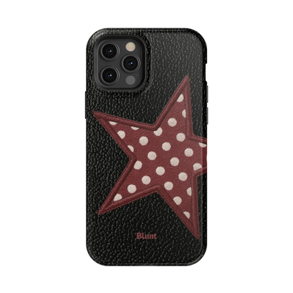 Polka Star iPhone Case
